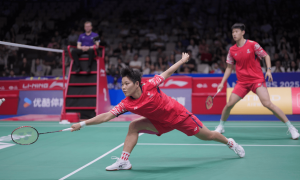 原创 
            韩国公开赛第5日：国羽2战全胜，混双决赛世界前二上演巅峰对决