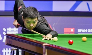 西安大奖赛：赵心童丁俊晖晋级第二轮 特鲁姆普打出“满分杆”